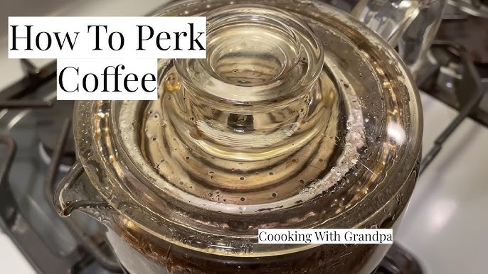 How to make the best coffee with a vintage Pyrex percolator 