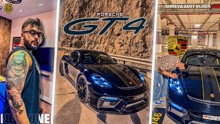 Porsche 718 Cayman GT4 - The Best Manual track Car | Shreya Amit vlogs