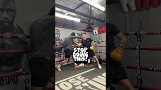 Stop Switching Stance 😅🤷🏻‍♂️ #boxing #boxingtraining #viral #shorts