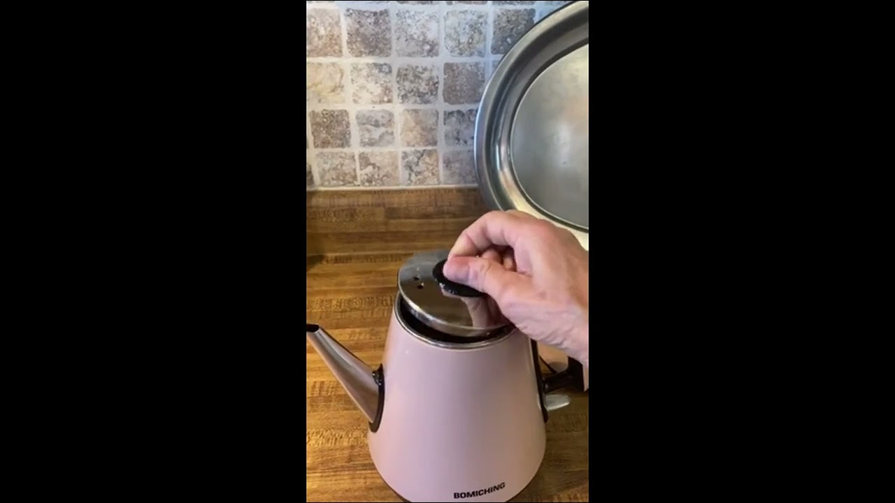  BOMICHING Electric Water Kettle, Double Wall Food