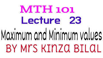 MTH101 Short Lecture 23| Education World| Kinza Bilal
