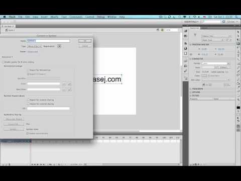 Flash Professional CS5.5 - 3D transformation tool #1: Start using 3D Rotation tool