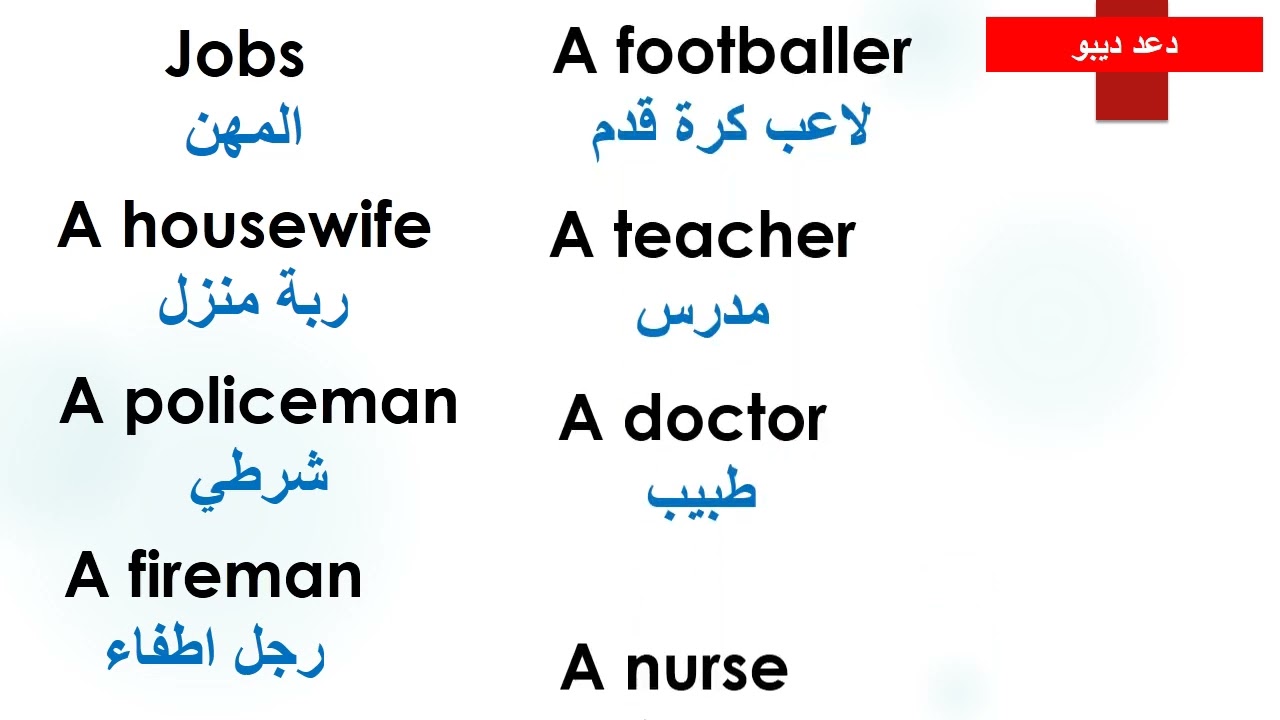 مفردات الصف الرابع ايمار الدرس  12 الجزء الاول