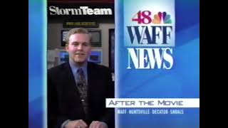 WAFF-48 (1998) Bumper - NBC - Brad Travis