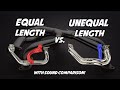 Quickly Clarified - Equal Length vs Unequal Length Headers (with Sound Comparison)
