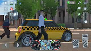 Taxi Car Simulator Evo: A Taxi Driver Picking Passengers In The City