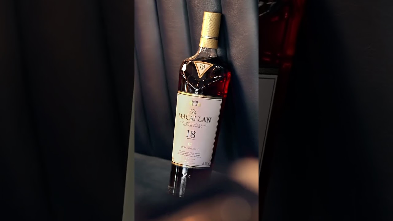 MACALLAN 18 ANOS SHERRY OAK TEM NA CASA DA BEBIDA