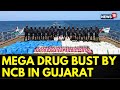 Mega drug bust by narcotics control bureau in gujarat five people have been arrested  english news