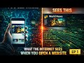 What Internet Sees When You Open a Website | Hackie