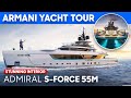 Giorgio Armani’s New Rule-Breaking 180ft Superyacht - Full Tour