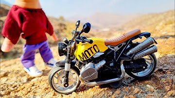 No Roads Needed! Epic Heavy Motorcycle Stunts in Nature