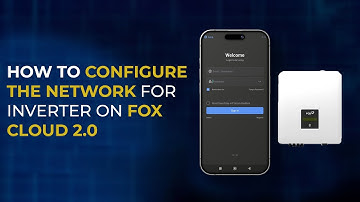 How to Configure the Network for Inverter on FoxCloud 2.0 #foxess #networkconfiguration #solar
