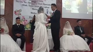 LAGU PERNIKAHAN KRISTEN( BERSANDING INDA)DRA ATUR SINAGA.JUNAIDI KRISTIAWAN & SEPTI MARTIN