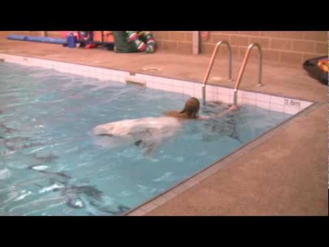 Bride in the pool wetlook fun part 02