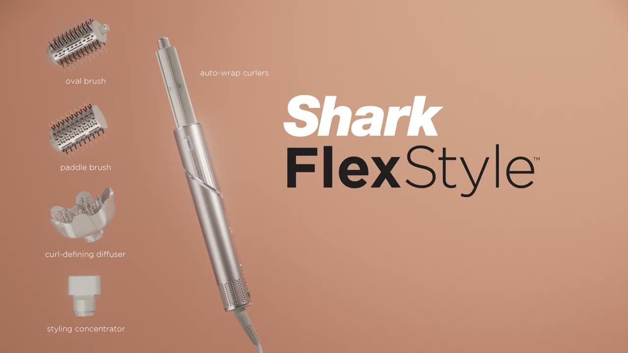 FlexStyle Stone Shark and YouTube Technologies Hairstyler HD440SLEU Dryer - 5-in-1