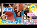 Learn colors and shapes  tenny visits indoor playgrounds  educationals for kids  hey tenny