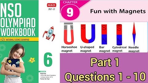 NSO Olympiad Workbook Chapter 9 Fun With Magnets Part 1 for class 6