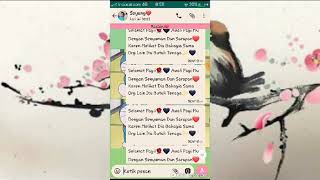 SPAM CHATT PACAR MASIH TIDUR!!!