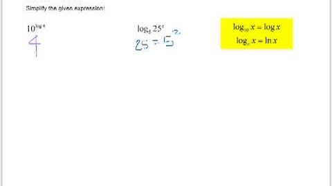 Algebra 2 - 7.4 Notes