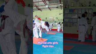 Martial arts girls fight tips#martialarts #trending #shorts#viral#karate#youtube