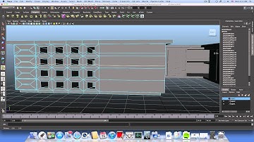 Maya modeling Tutorial - modeling a Kitchen part 6