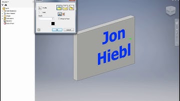 FAB LAB: Create Inventor 3D Part