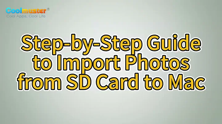 How to Import Photos from SD Card to Mac [Ultimate Tutorial]