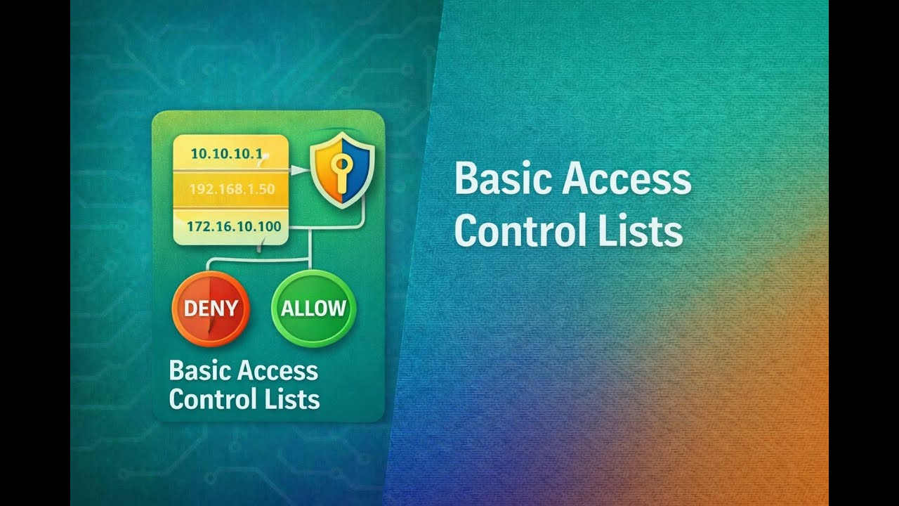 Basic Access Control Lists - YouTube