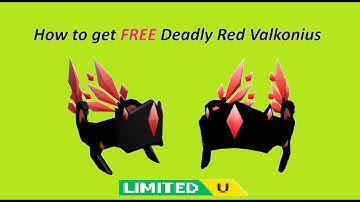 How to get Free LIMITED UGC Deadly Red Valkonius from Block Eating Simulator - Roblox