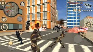 GANGSTER STREET CRIME CITY #20 - rope hero vice town ( by Naxeex LLC ) Android GTA Gameplay screenshot 5