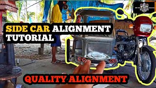 SIDE CAR ALIGNMENT TUTORIAL | how to make side car