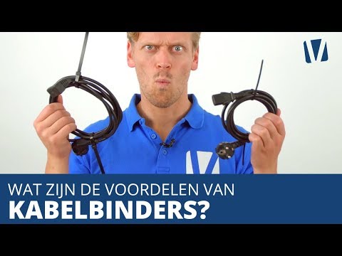 Video: Hoe sterk zijn plastic kabelbinders?