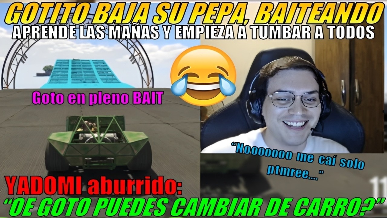 🤣MATTHEW baja su PEPPA PIGG en CARRERAS | BAITEA a TODA  la GENTE🤣