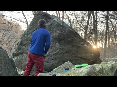 Beta Video for climb Pipe Dream v8, Northwest Branch