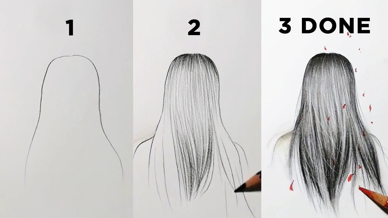 How To Draw A Girl In A Back View Fundara Tiktok