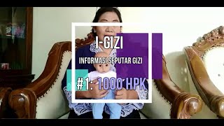 Mengenal 1000 Hari Pertama Kehidupan