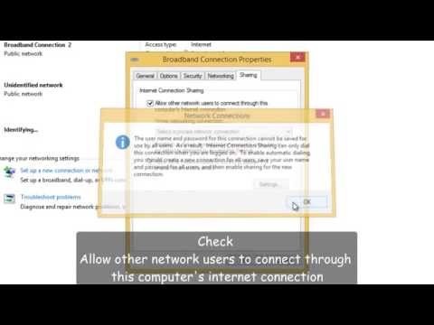 How to turn your Windows 7 8 Laptop into a WiFi Hotspot