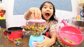 ●普段遊び●BB弾でおままごと♡ミキサーでジュースの出来上がり♪まーちゃん【4歳】おーちゃん【2歳】