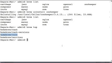 How to install packages from third party repo in brew |  tap repositories in mac