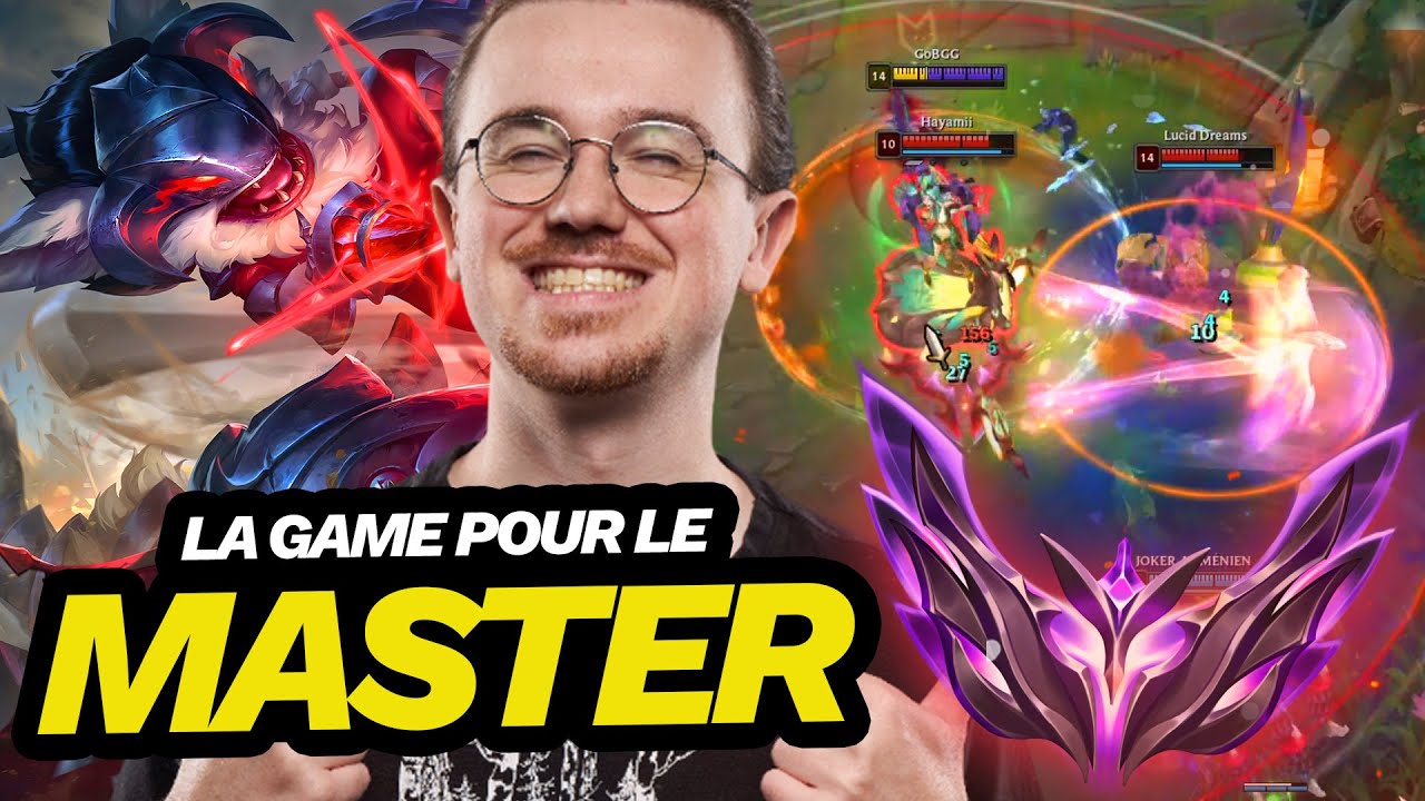 LA GAME CHALLENGER POUR PASSER MASTER