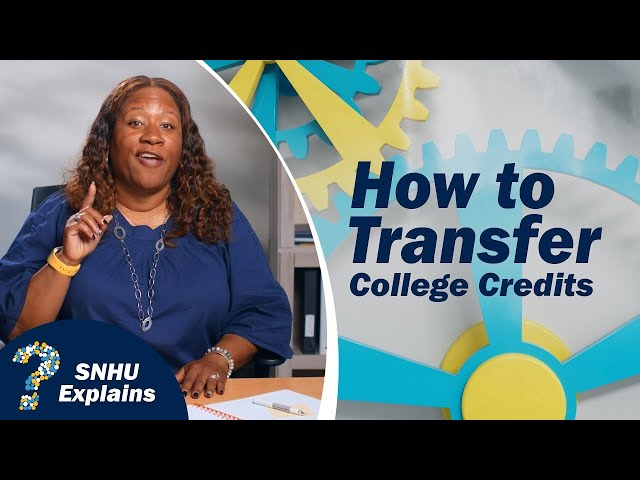 Transferring College Credits is Easier Than You Think