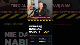 Uważaj na boty AI.