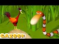 The Ultimate Snake Trap Gazoon Funny Animal Cartoons HooplaKidz Tv