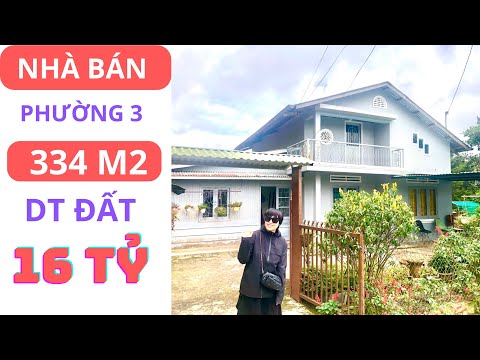 Video Căn Nhà với 334 m2 DT đất tại Phường 3. Đà Lạt | 16 Tỷ... - youtube