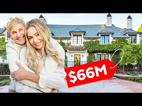 Video: Ellen DeGeneres e Wife Portia De Rossi vendono casa per 49 milioni di dollari
