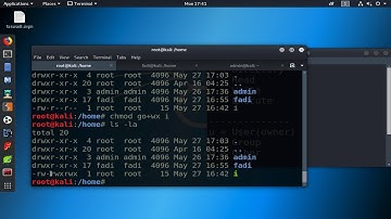 3  صلاحيات المجلدات والملفات دورة اللينكس