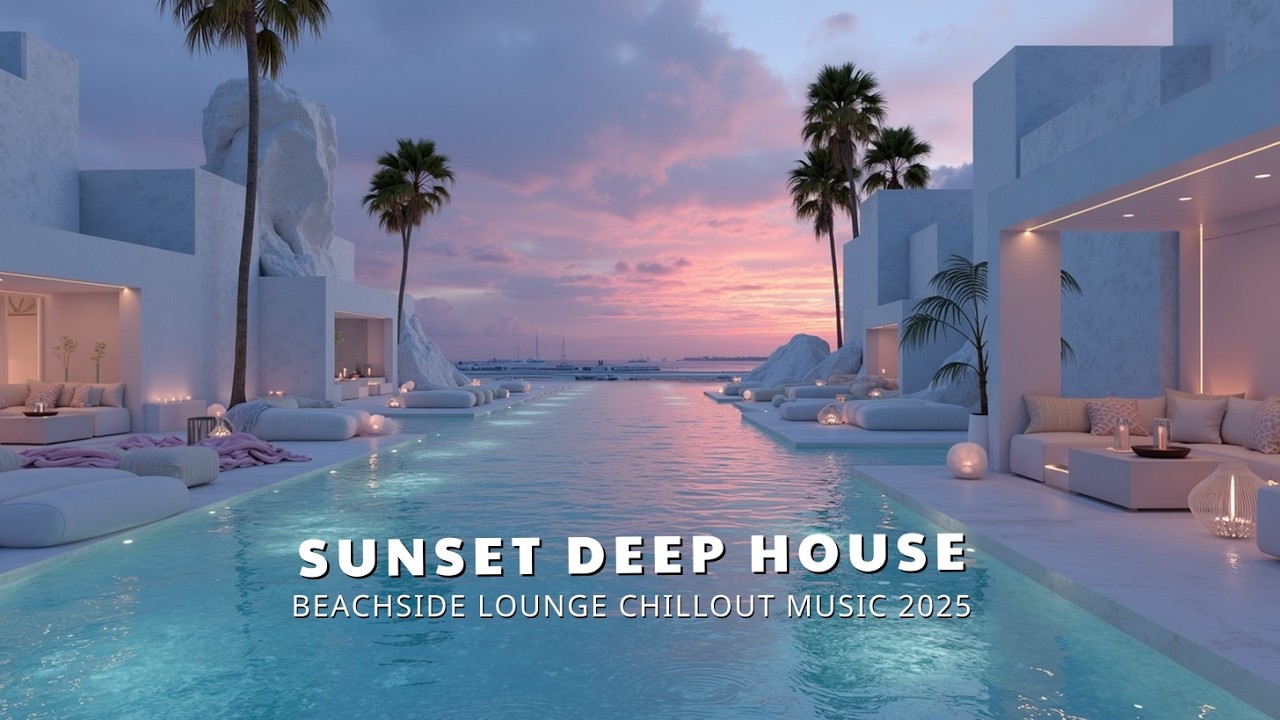 Sunset Deep House Vibes Beachside Lounge Chillout Music 2025