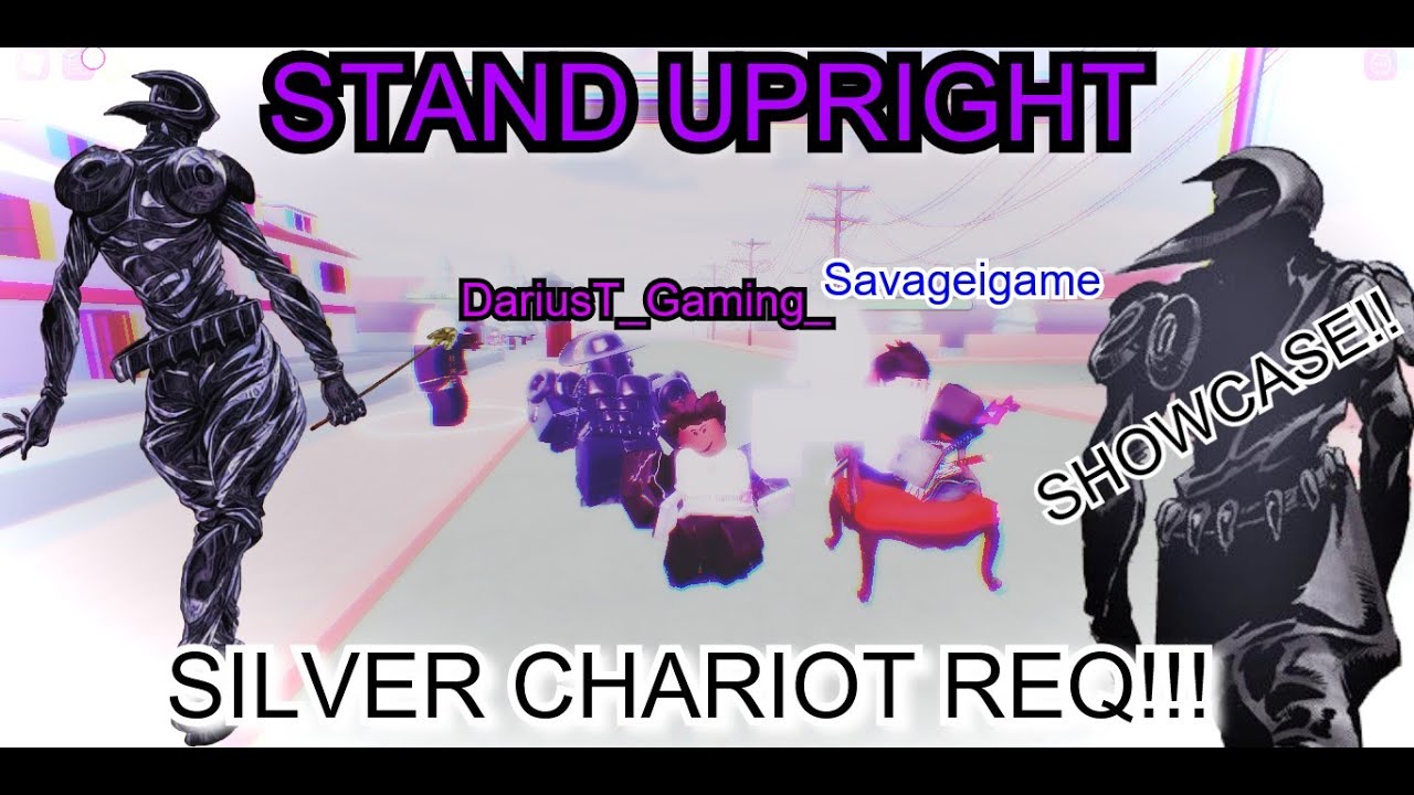 SILVER CHARIOT REQUIEM OVA LEGENDARY / SCROVA LEG SHOWCASE [STAND