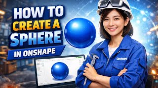 How to CREATE a SPHERE in Onshape (Step by Step) 2026