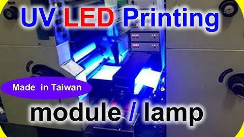 UV LED Printing module/lamp,for curing flexographic / Letterpress / flatbed offset printing machine